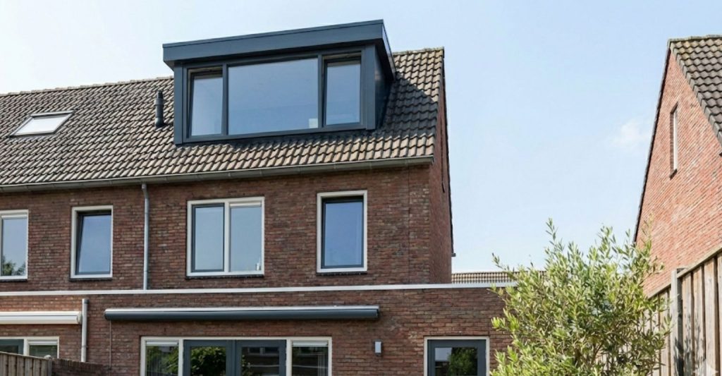 Dakkapel in Zaandam - Kunststof dakkapel