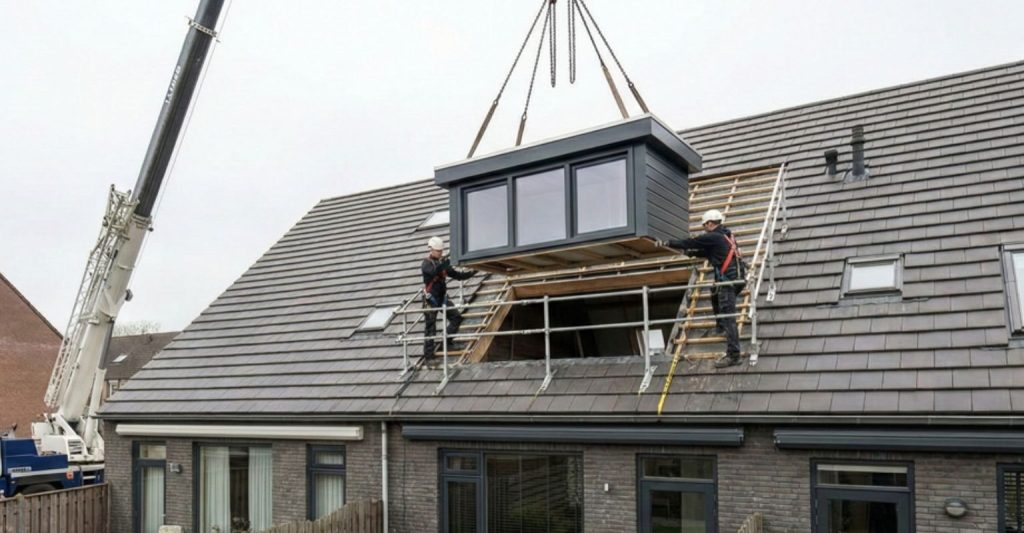 Dakkapel in Zaandam - Prefab dakkapel